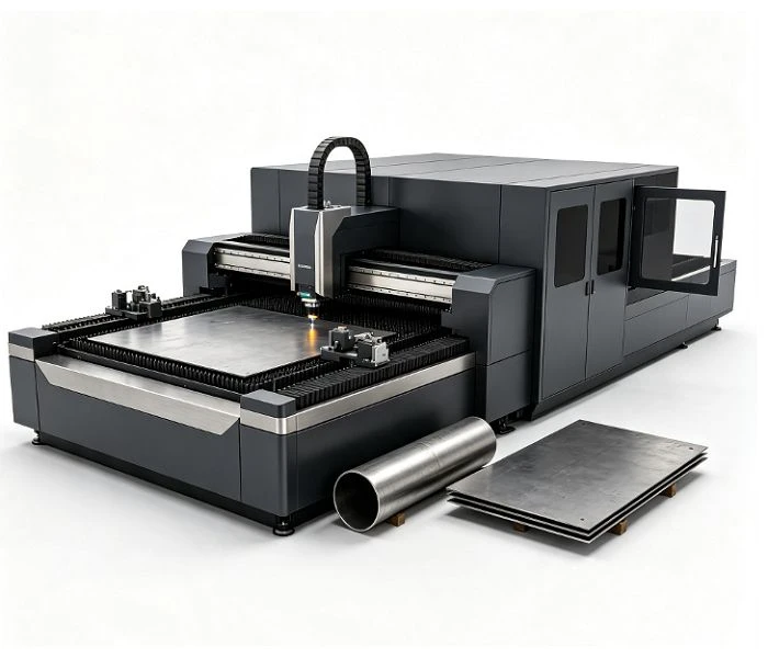 Fiber Laser Sheet And Tube Cutting Machine